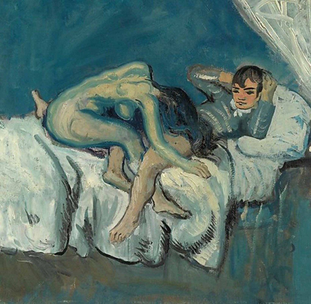 Pablo Picasso La Douceur (1903) blue period