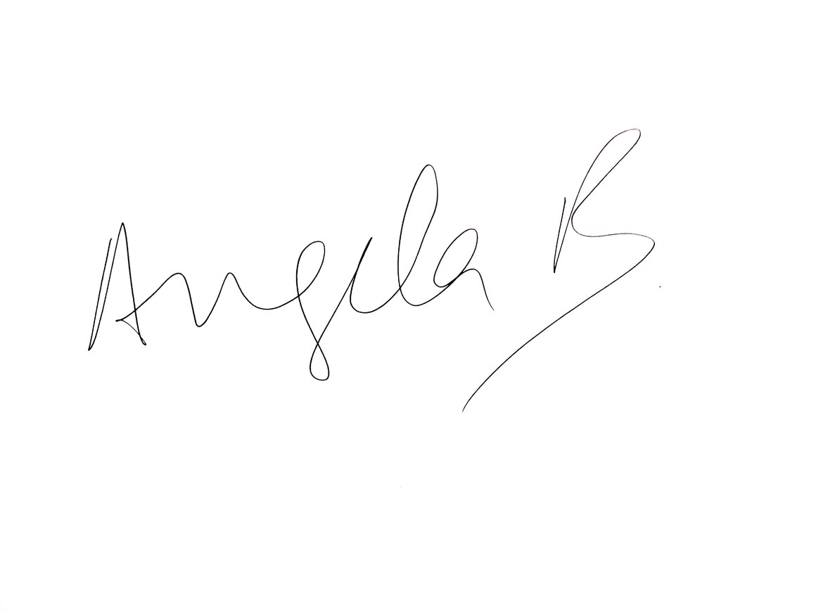 Angela naked back Angela naked back