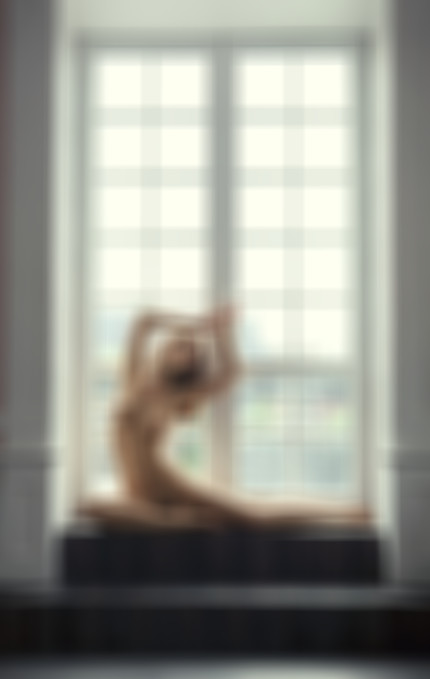 Ballerina in Window