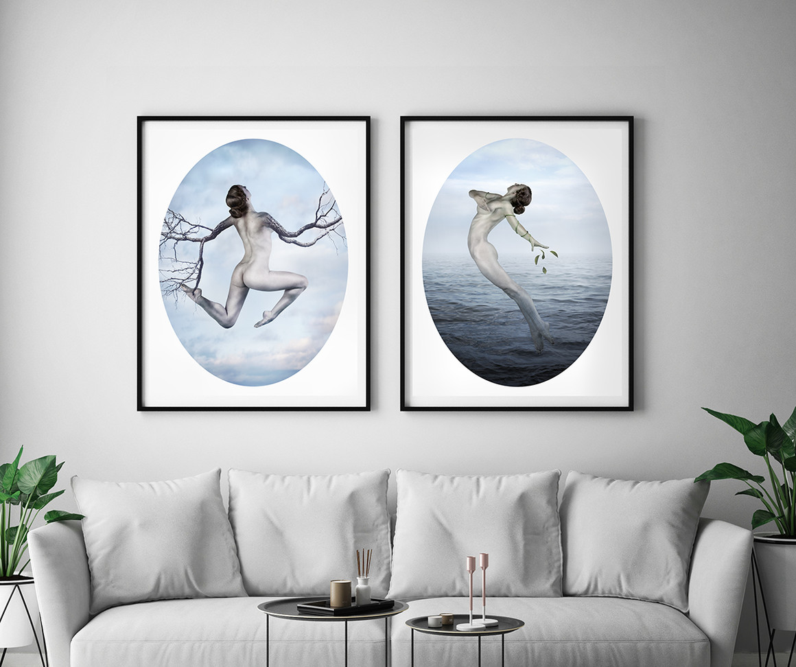 Goddess of Nature in The Sea Goddess of Nature in The Sea